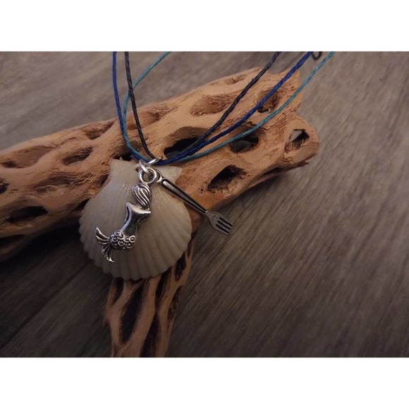 Dinglehopper Mermaid Ariel Necklace Fork - Picture 8 of 8